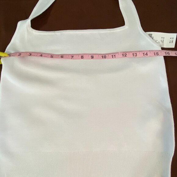 Abercrombie & Fitch White Crop Top - Picture 5 of 8